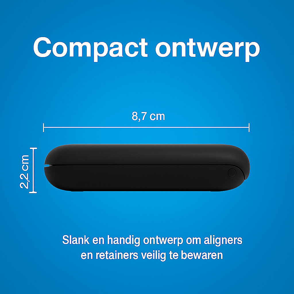 Invisalign Doosje – Premium Zwart
